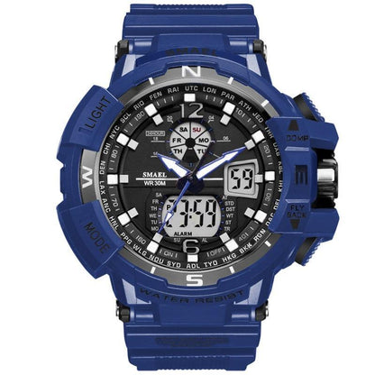 Digital Military Watch for Men Waterproof Quartz