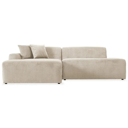 Mar - High-Quality Sectional Sofa beige corduroy fabric by Unique Piece Furniture on Tampa Home & Garden Store