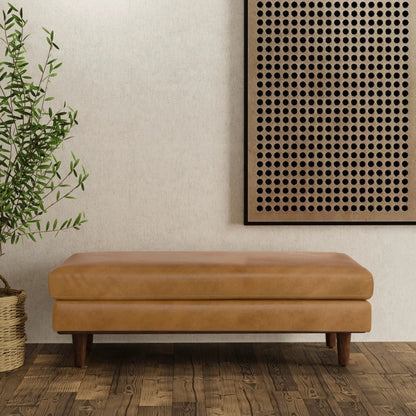 Morrison Handcrafted Ottoman Mid Century Style