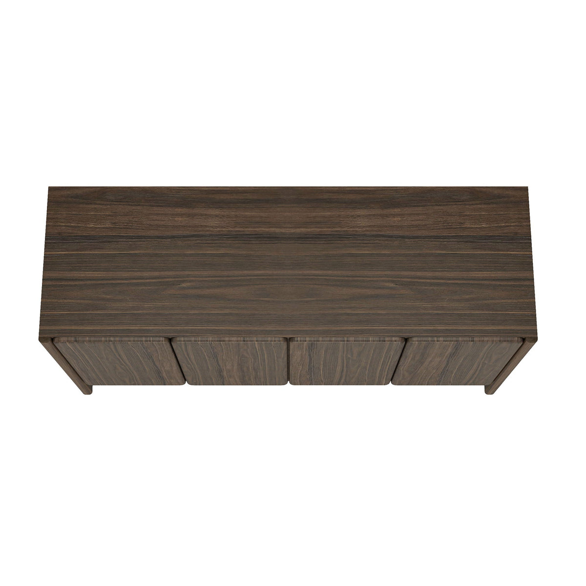Linda Sideboard with adjustable shelves and soft-close doors in dark brown by HouseOfZazla on Tampa Home & Garden Store