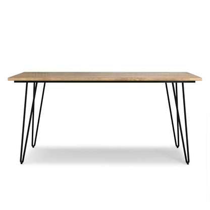 Square Mango Wood Dining Table with Hairpin Legs by HouseOfZazla on Tampa Home & Garden Store