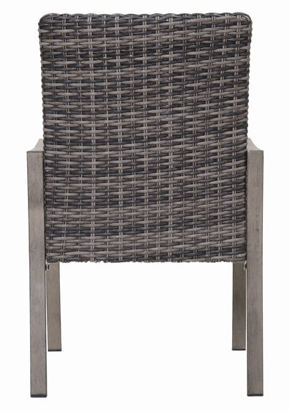 2 Piece Outdoor Dining Chair and Cotton Seat