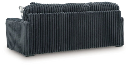 Midnight Madness Corduroy Sofa for Cozy Comfort