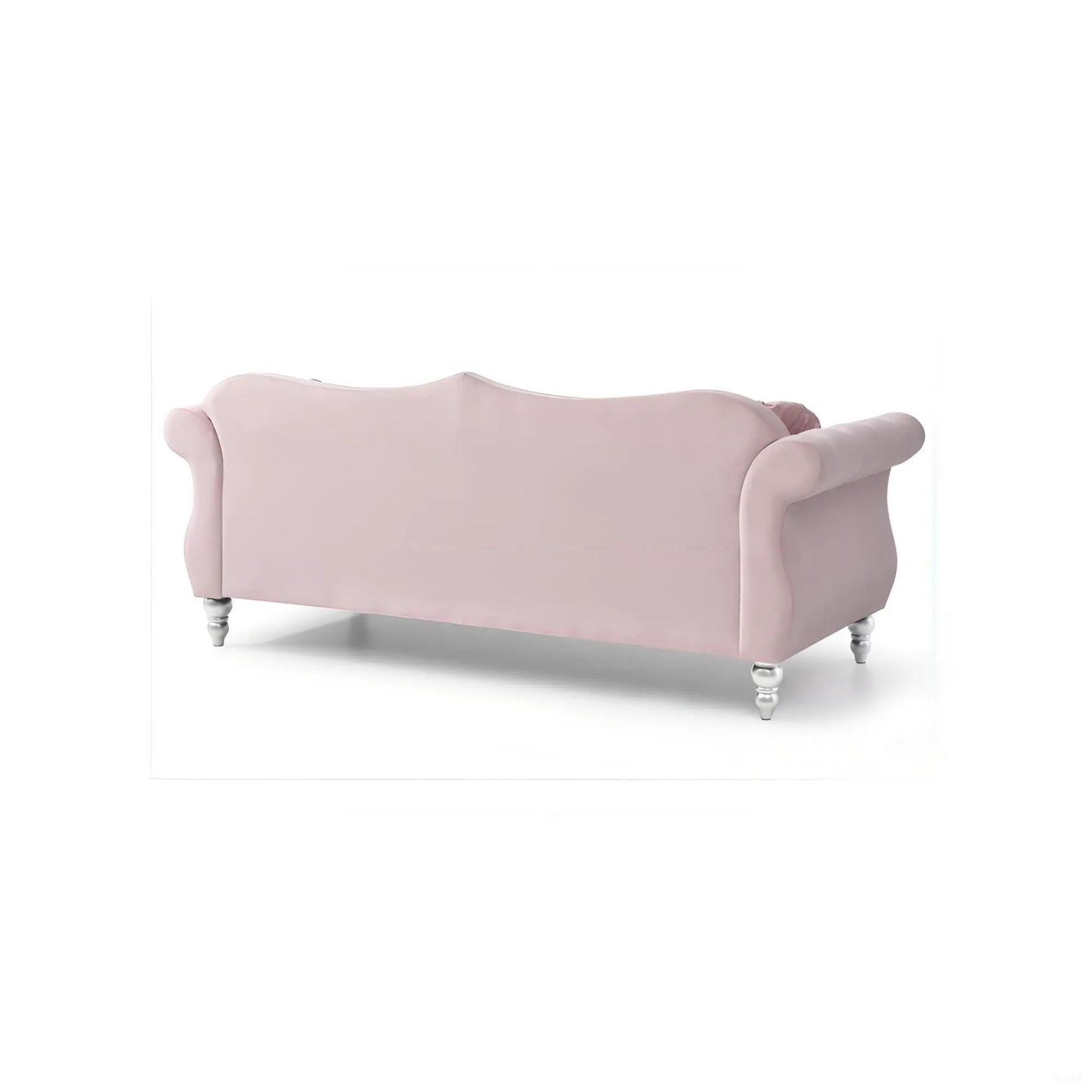 Hollywood Sofa with Glam Tufted Nailhead Trim