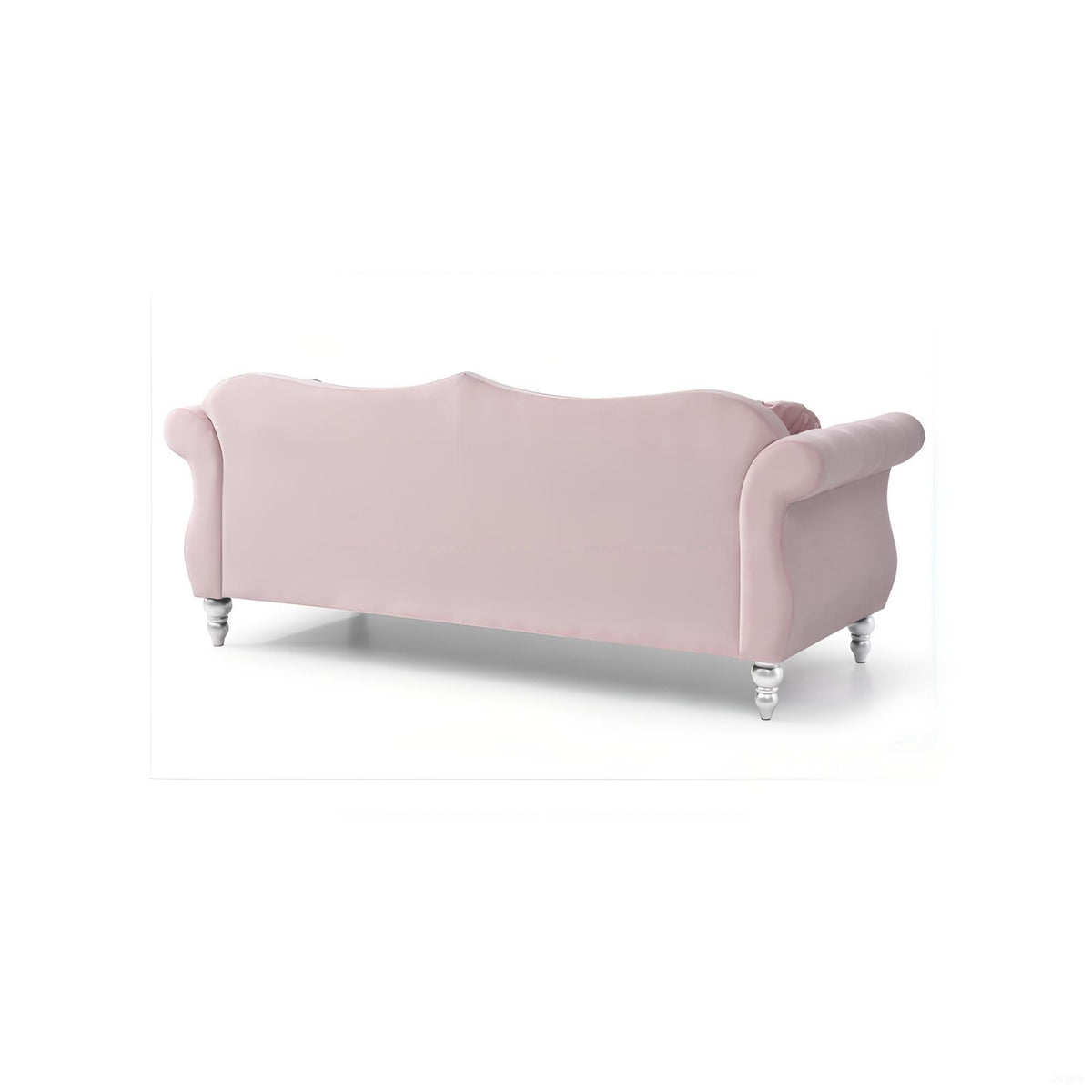 Hollywood Glam Sofa and Tufted Nailhead Trim
