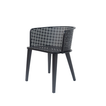 Milan Outdoor Dining Chair Set for Home and Yard