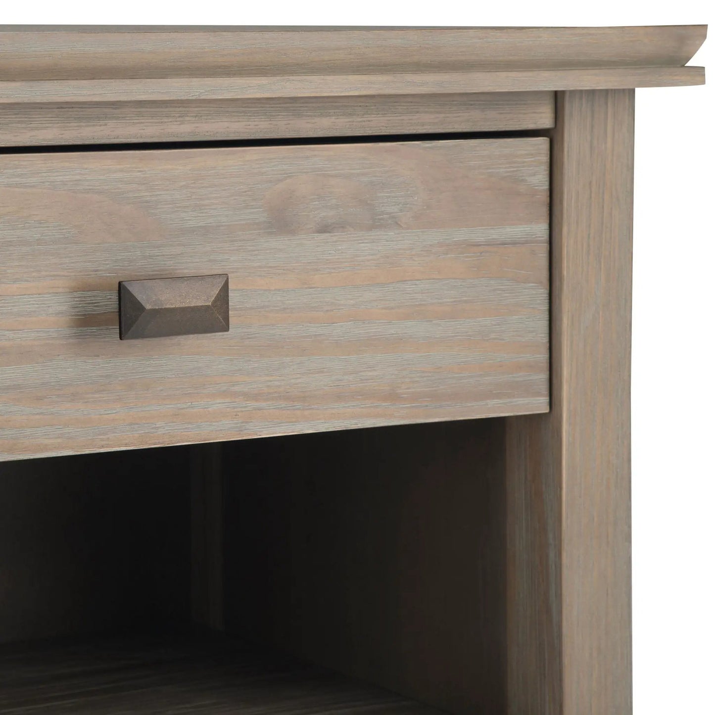 Artisan Handcrafted Bedside Table with Drawer