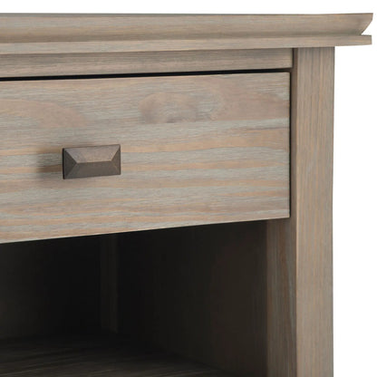 Artisan Handcrafted Bedside Table with Drawer