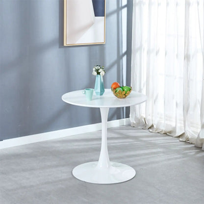 Mid-Century Tulip Table with Round Top Pedestal