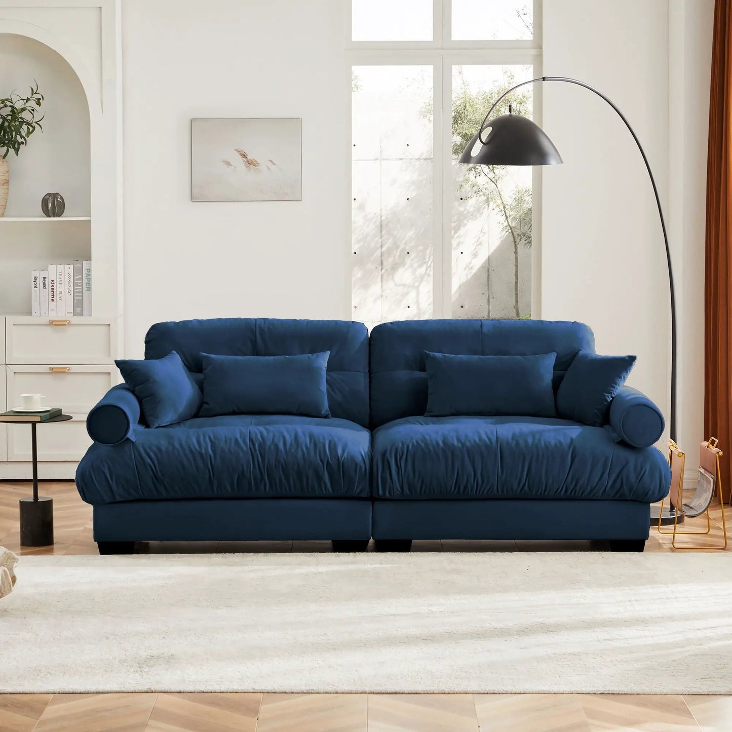 Modern Oversize Sofa With Cloud Like Comfort