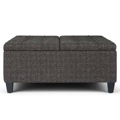 Harrison Upholstered Coffee Table Storage Ottoman
