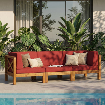 Brava 3 Seater Outdoor Sectional Sofa Set