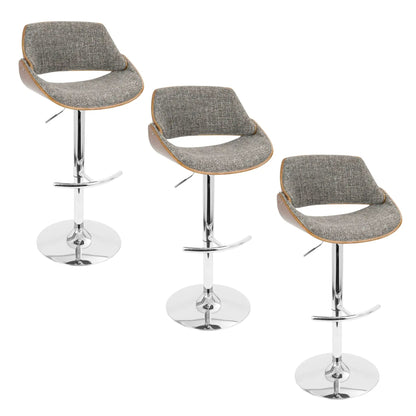 Fabrizzi Mid Century Barstool with Swivel