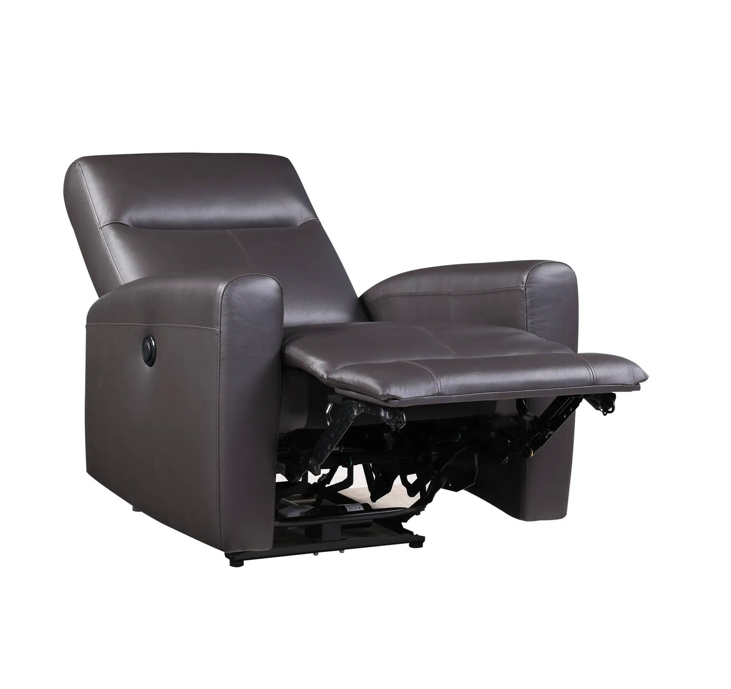 Blane Brown Power Motion Leather Recliner