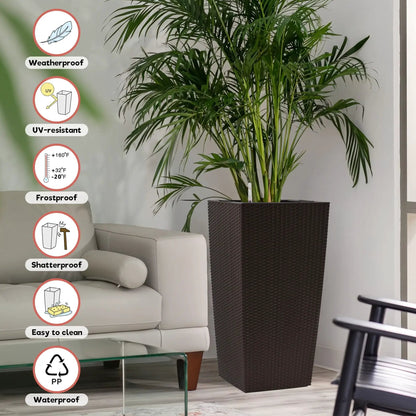 Indoor Outdoor Planter With Auto Watering