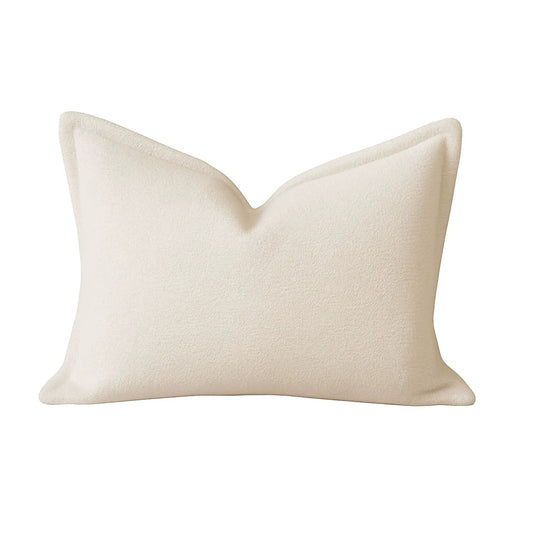 Homey Cozy Ivory textured throw pillow by Unique Piece Furniture on Tampa Home & Garden Store