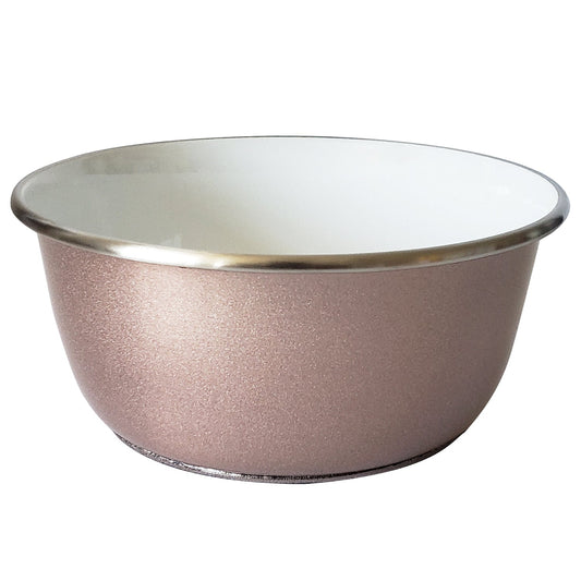 Deep Dog Bowl with Paw Print Design – Stainless Steel Bowl, Ideal for Small, Medium to Large Dogs – Rose Gold - Tampa Home & Garden Store