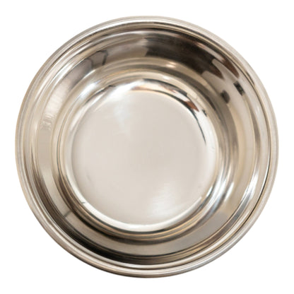 Gamelle profonde pour chien – Gamelle en acier inoxydable, idéale pour les chiens de petite, moyenne et grande taille – Vert menthe