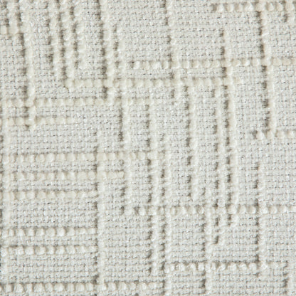 77.17-inch wide modern upholstered end of bed bench beige textured fabric HouseOfZazla on Tampa Home & Garden Store