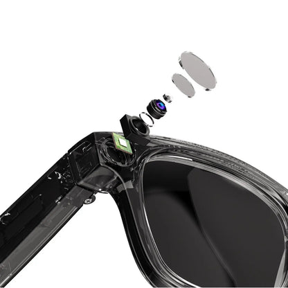 AI Smart Glasses camera module with lens and sensor exploded view by FLIPSTYLEZLLC on Tampa Home & Garden Store