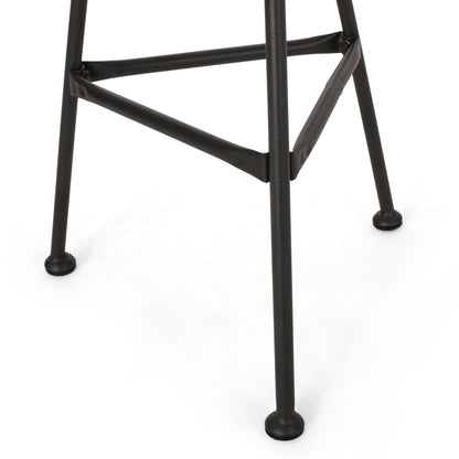 Petrichor Outdoor Side Table with Steel Frame