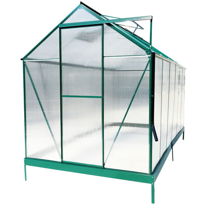 Heavy Duty Polycarbonate Greenhouse Kit and Door