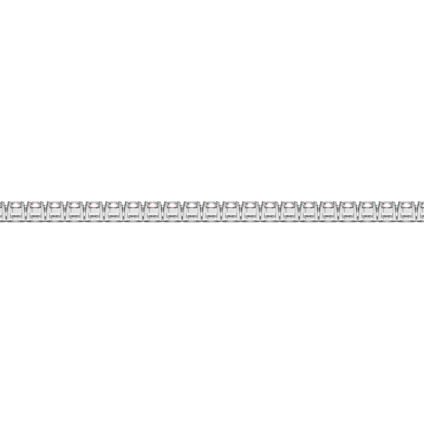 Lab Grown Diamond Tennis Bracelet in 14k White Gold, 3 cctw F/G VS2/SI1 by Bids.com on Tampa Home & Garden Store
