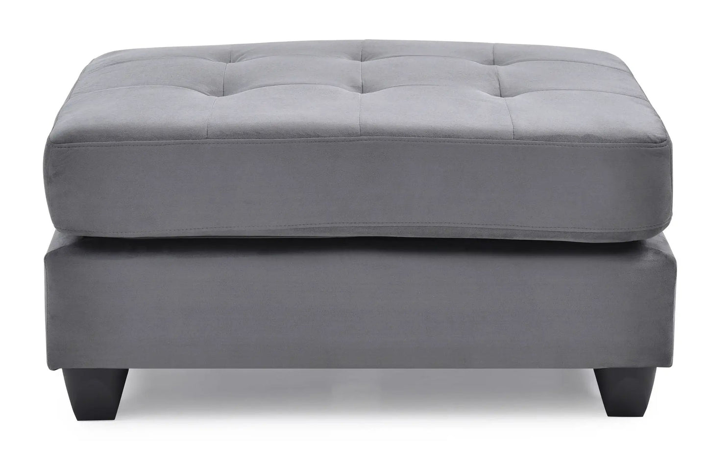 Chic Contemporary Storage Ottoman Tufted Cushion