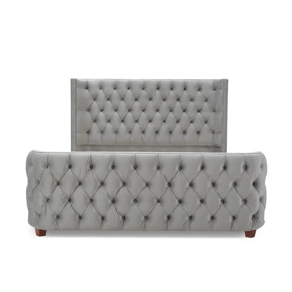 Brooklyn Tufted Bed Headboard and Footboard Set