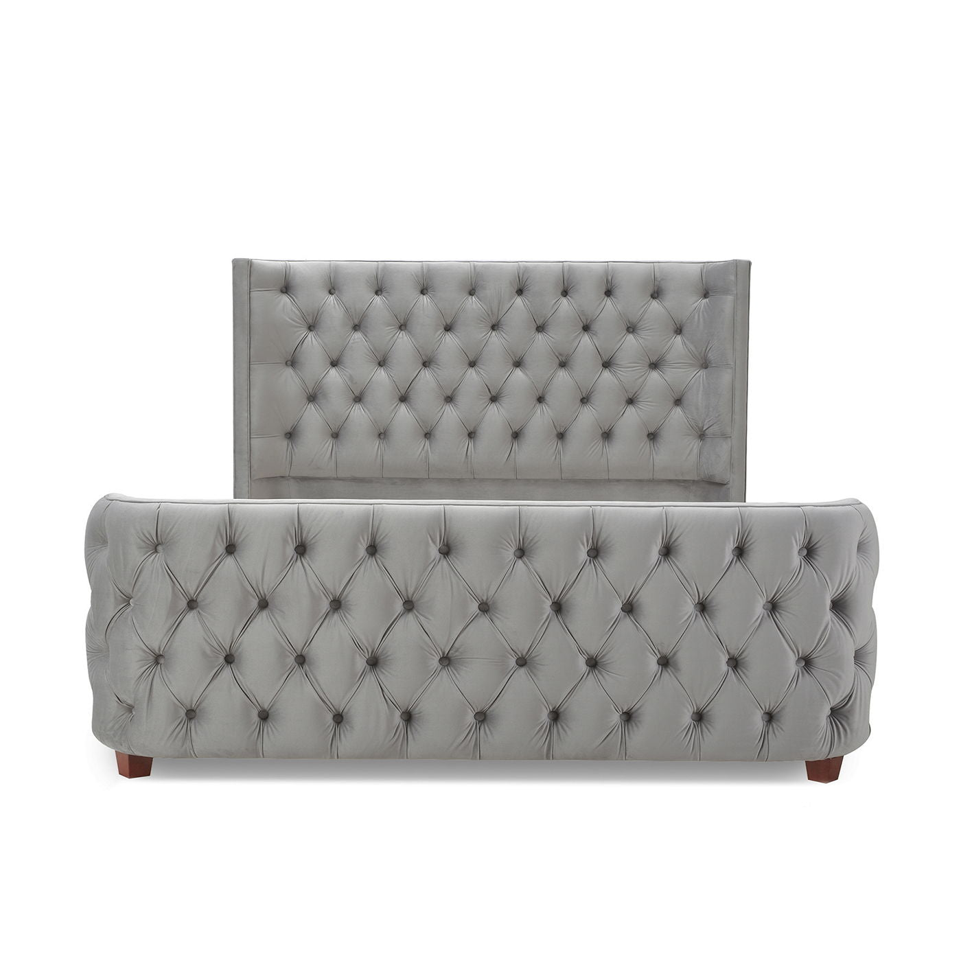 Brooklyn Tufted Panel Headboard and Footboard Set