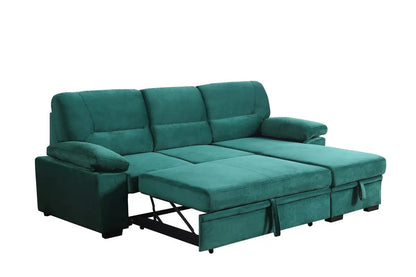 Kipling Reversible Sleeper Sectional Sofa Chaise