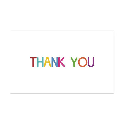 English Holiday Thank You Card for Do It Yourself