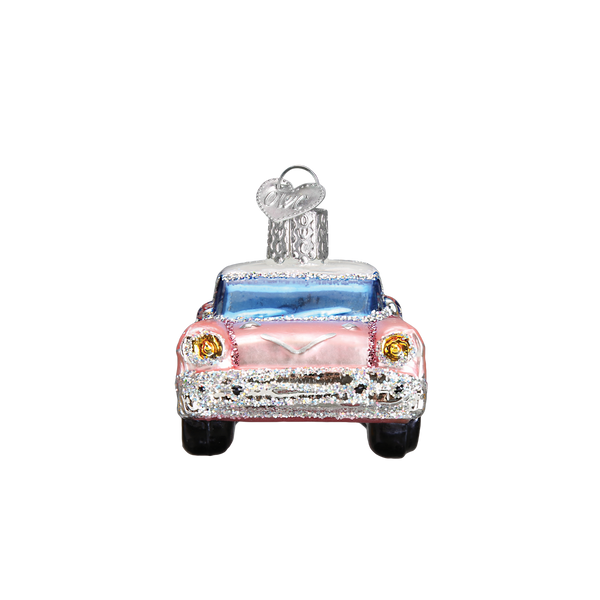 Adorno de cristal de coche clásico