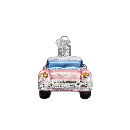 Adorno de cristal de coche clásico