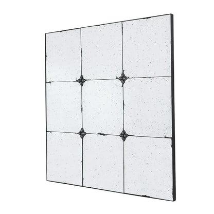 Traditional Glass Panel Mirror for Wall Decor