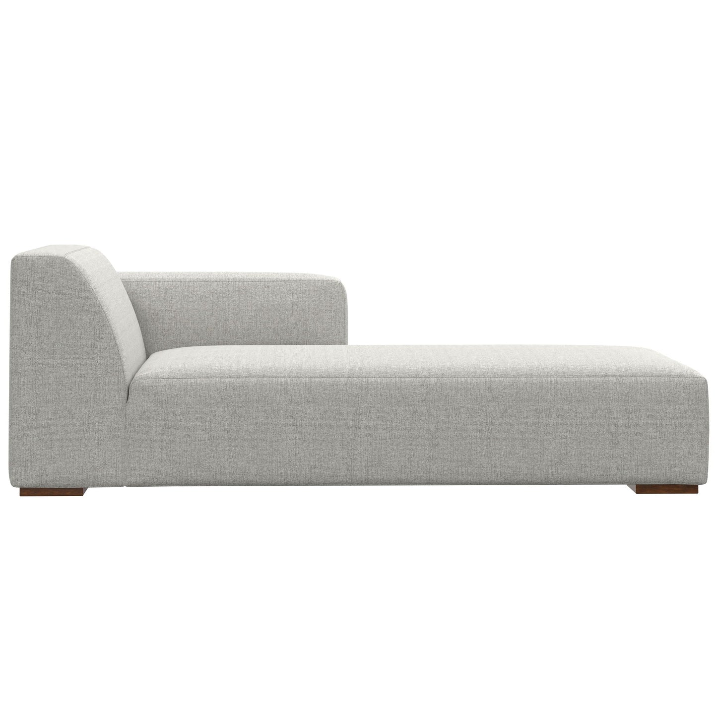 Rex Modern Asymmetrical Chaise Sofa Module
