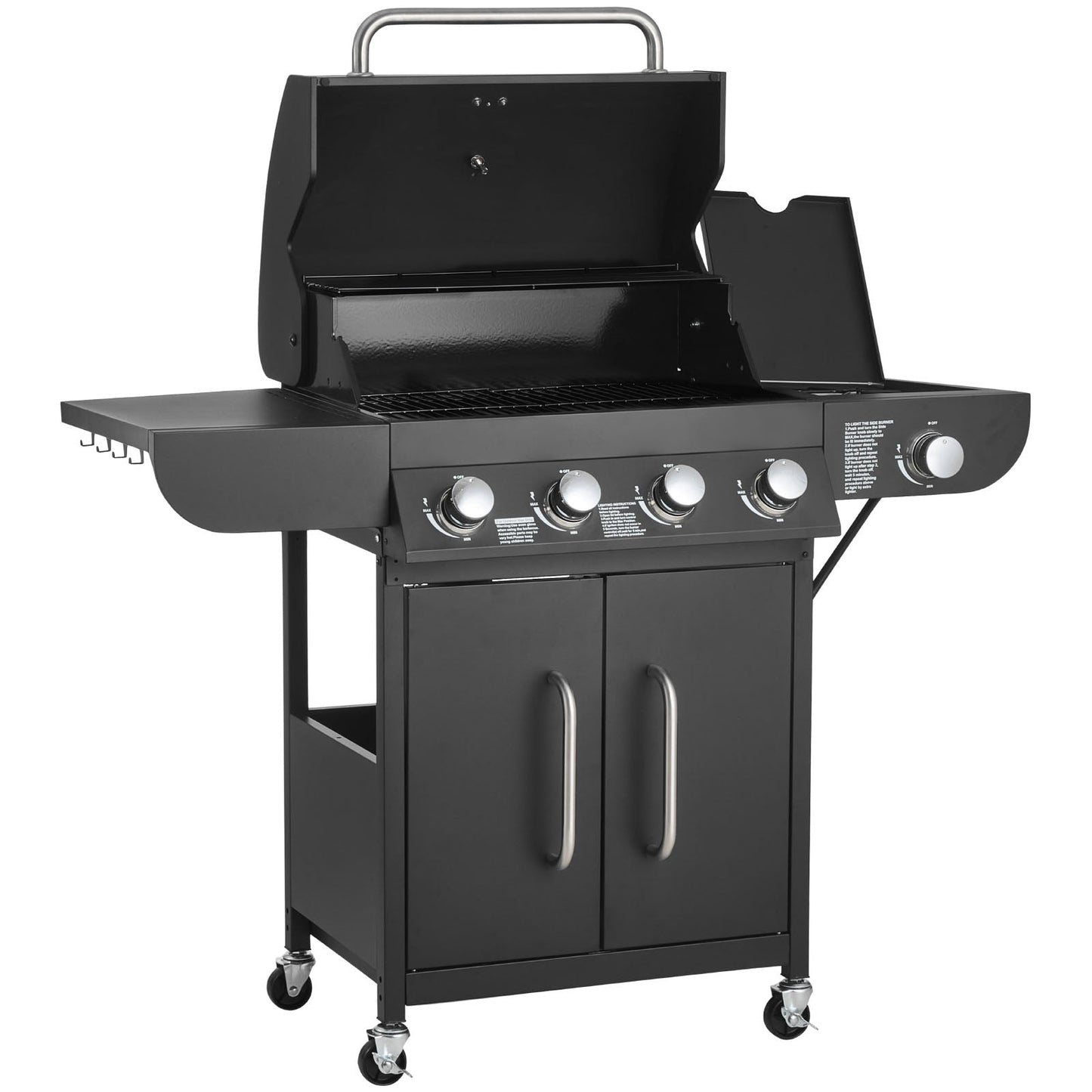 4 Burner Propane Grill For Patio and Garden