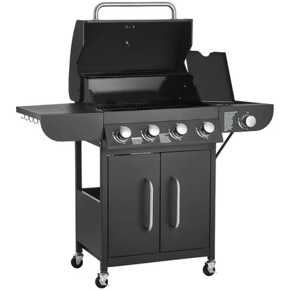 4 Burner Propane Grill For Patio and Garden
