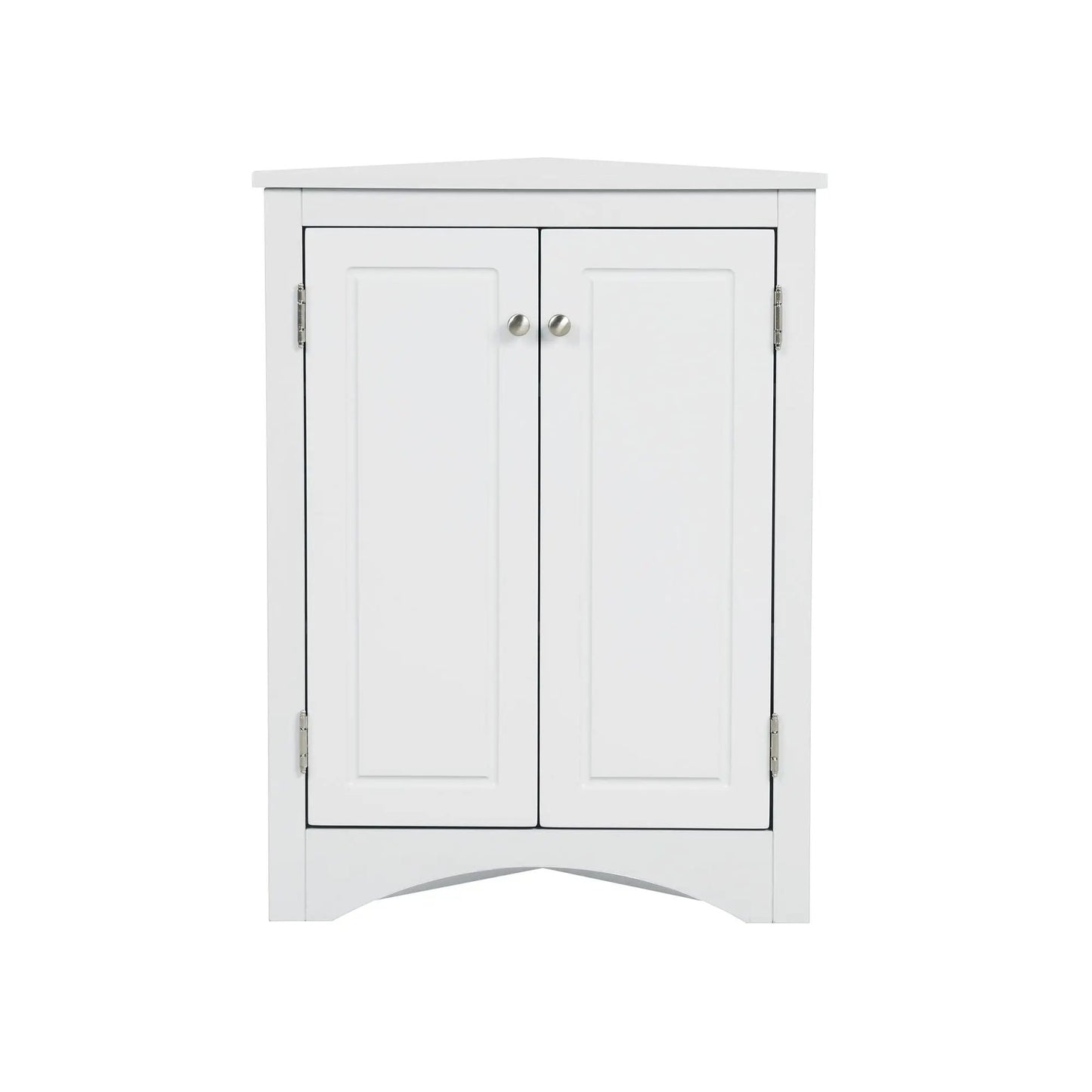 Triangle Bathroom Cabinet with Adjustable Shelves