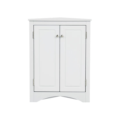 Triangle Bathroom Cabinet with Adjustable Shelves