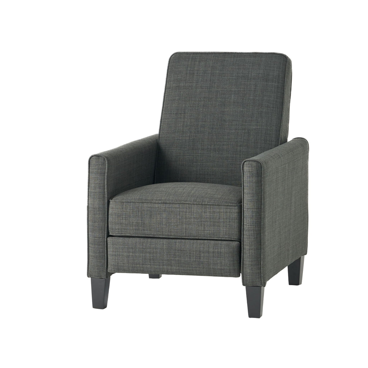 Upholstered Push Back Recliner Chair and Lounge