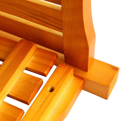 Square Teak Outdoor Flower and Herb Planter