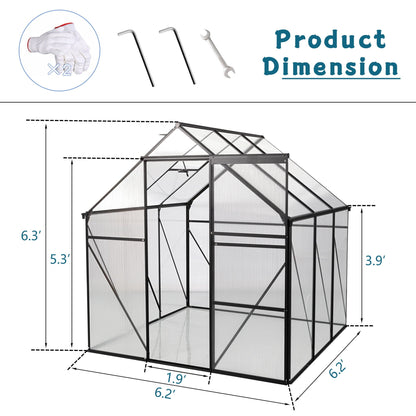 Outdoor Polycarbonate House and Raised Metal Base