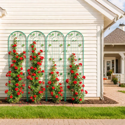 Metal Garden Trellis for Climbing Plants Outdoor