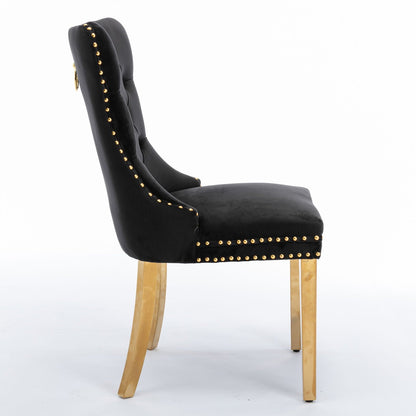 Nikki Modern Tufted Dining Chair Set of 2