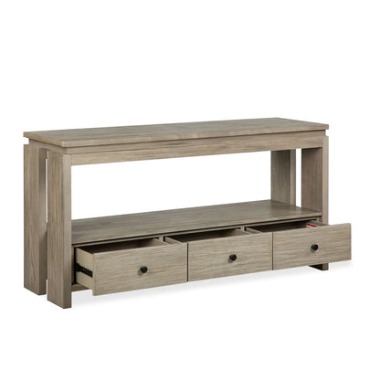 Conrad Rectangular Sofa Table Stone Harbor Gray wood by Unique Piece Furniture on Tampa Home & Garden Store