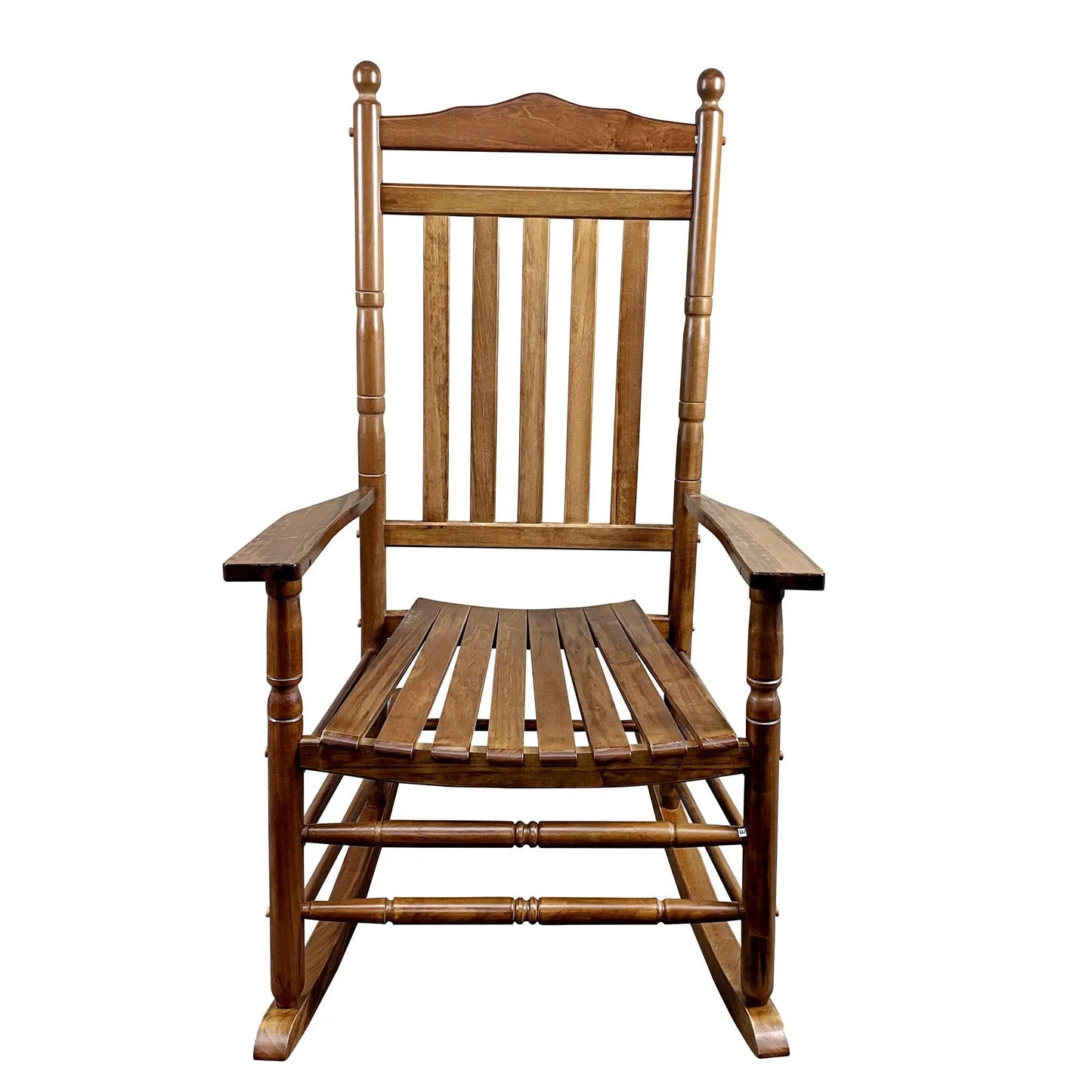 Balcony Porch Rocking Wood Chair for Adults