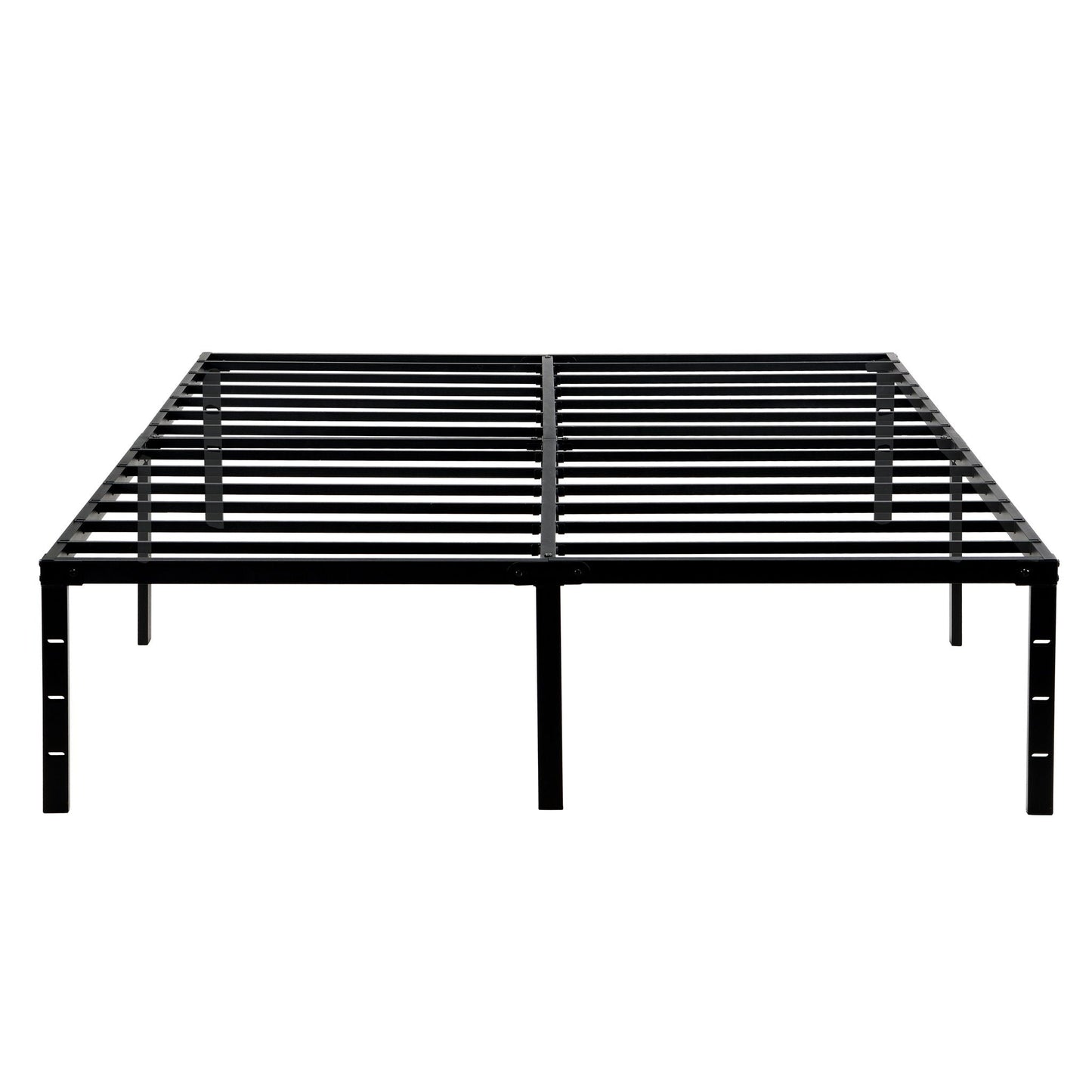 Heavy Queen Bed Frame With Steel and Quiet Slats