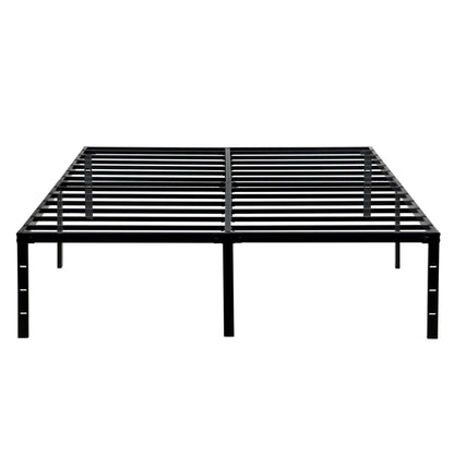 Heavy Queen Bed Frame With Steel and Quiet Slats