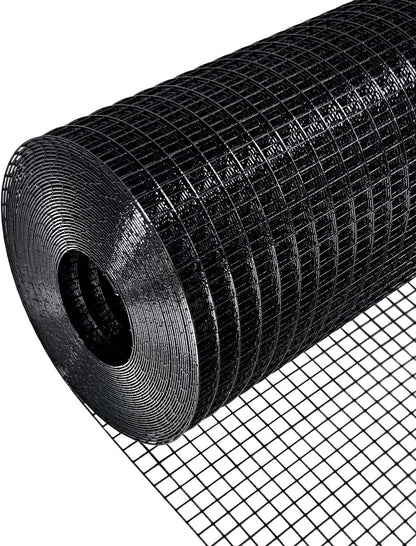 Black hardware cloth roll 5 ft x 100 ft, 19 gauge, 1/2 in openings, HouseOfZazla wire fencing on Tampa Home & Garden Store